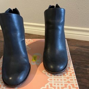 Ladies wedge booties